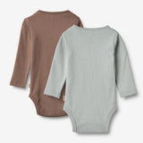 Wheat Main 2 Rib Body L/S Spencer Body 9582 soft rain brown