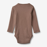 Wheat Main 2 Rib Body L/S Spencer Body 9582 soft rain brown