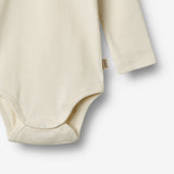 Wheat Main 2 Rib Body L/S Spencer Body 0072 gravel melange