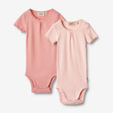 Wheat Main 2 Rib Body S/S Edna Underwear/Bodies 2510 rosette ballet