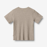 Wheat Main 2 Rib T-shirt S/S Fabian T-Shirt 1432 navy
