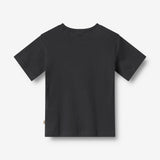 Wheat Main 2 Rib T-shirt S/S Fabian T-Shirt 9432 navy rib stripe