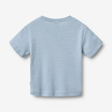 Wheat Main 2 Rib T-shirt S/S Fabian T-Shirt 9669 whale friends