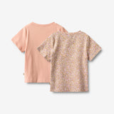 Wheat Main 2 T-Shirt S/S Manna Jersey Tops and T-Shirts 9409 lilac flower meadow