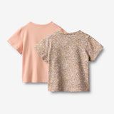 Wheat Main 2 T-Shirt S/S Manna Jersey Tops and T-Shirts 9409 lilac flower meadow