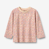 Wheat Main 2 T-shirt L/S Dixie T-Shirt 9876 magenta heart flowers