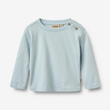 Wheat Main 2 T-shirt L/S Ebbe T-Shirt 9877 multi blue stripe
