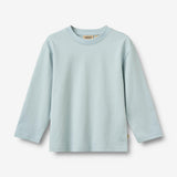 Wheat Main 2 T-shirt L/S Johan T-Shirt 9877 multi blue stripe
