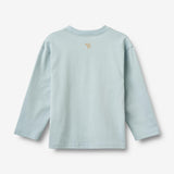 Wheat Main 2 T-shirt L/S Johan T-Shirt 9877 multi blue stripe