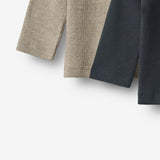 Wheat Main 2 T-shirt L/S Milo T-Shirt 1432 navy