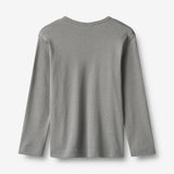 Wheat Main 2 T-shirt L/S Morris T-Shirt 9624 flint