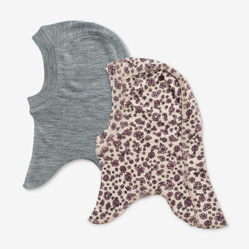 Wheat Wool 2 Wool Balaclava Felix Accessory 1114 autumn flowers