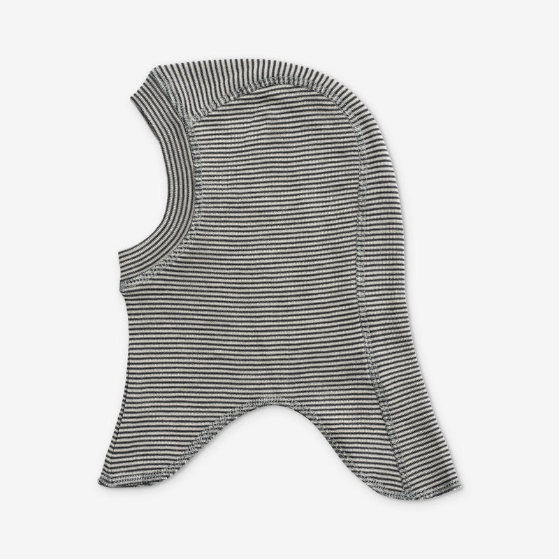 Wheat Wool 2 Wool Balaclava Felix Accessory 1433 navy stripe