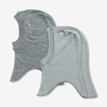Wheat SMU 2 Wool Balaclava Felix Accessory 1522 cloudy sky stripe