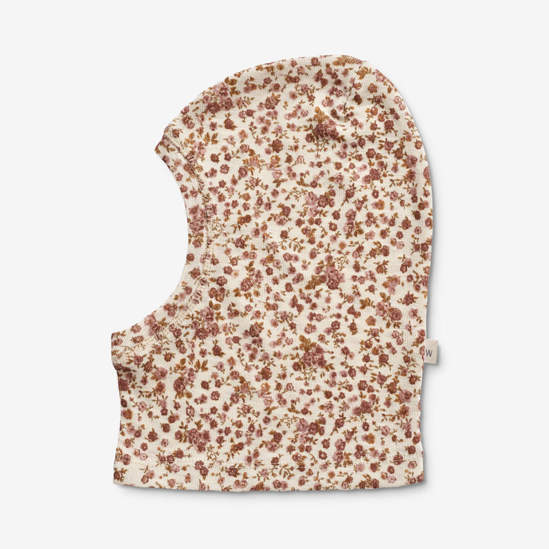 Wheat Wool 2 Wool Balaclava Kim Acc 2475 rose flowers