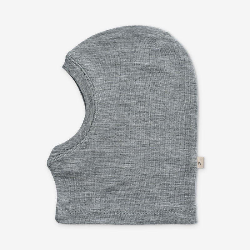 Wheat Wool 2 Wool Balaclava Kim Accessory 0224 melange grey