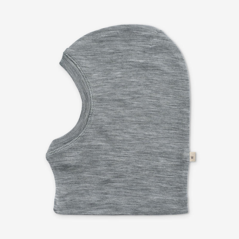 Wheat Wool 2 Wool Balaclava Kim Accessory 0224 melange grey