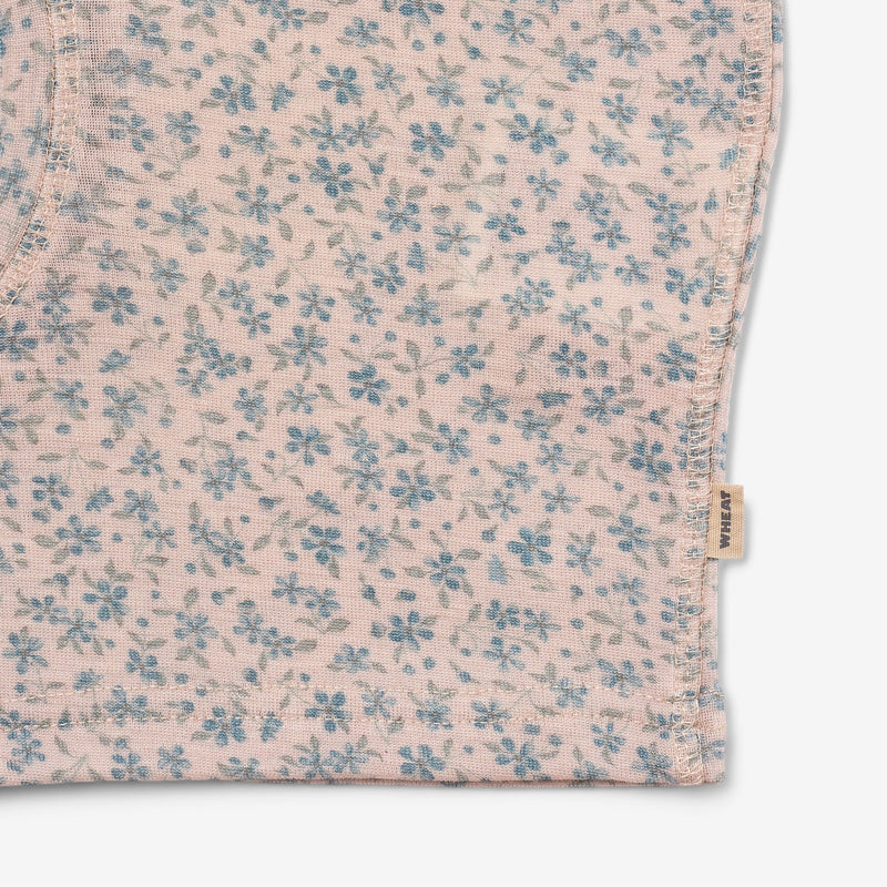 Wheat Wool 2 Wool Balaclava Kim Accessory 1481 blue flowers