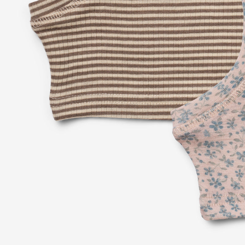 Wheat Wool 2 Wool Balaclava Kim Accessory 1481 blue flowers