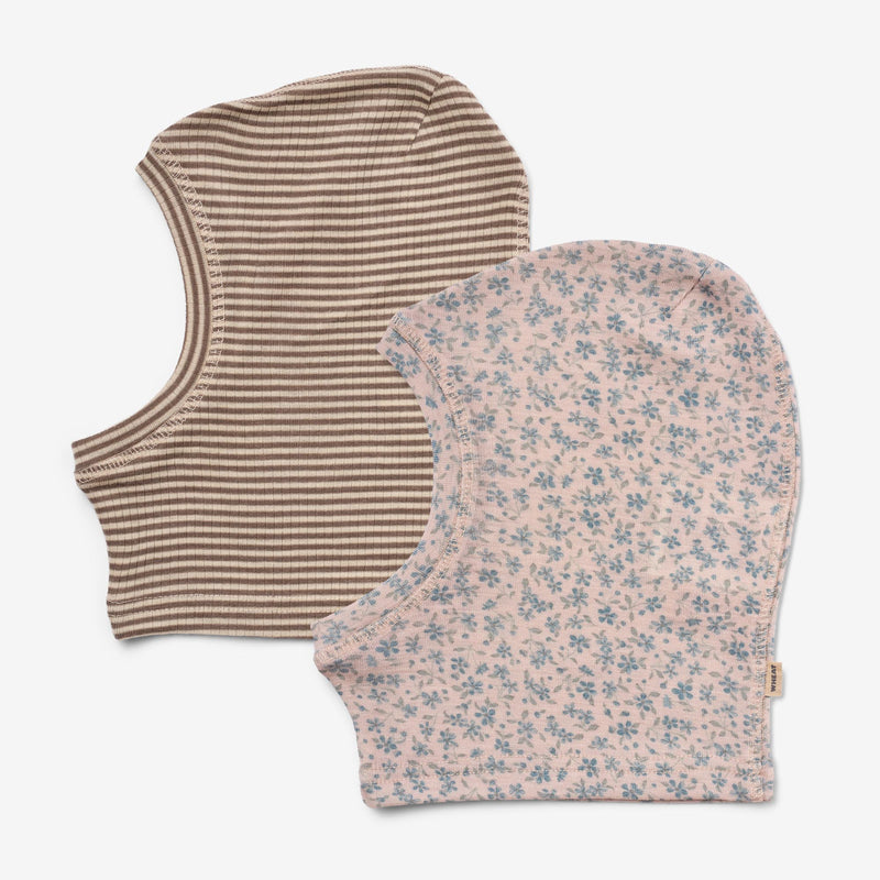 Wheat Wool 2 Wool Balaclava Kim Accessory 1481 blue flowers