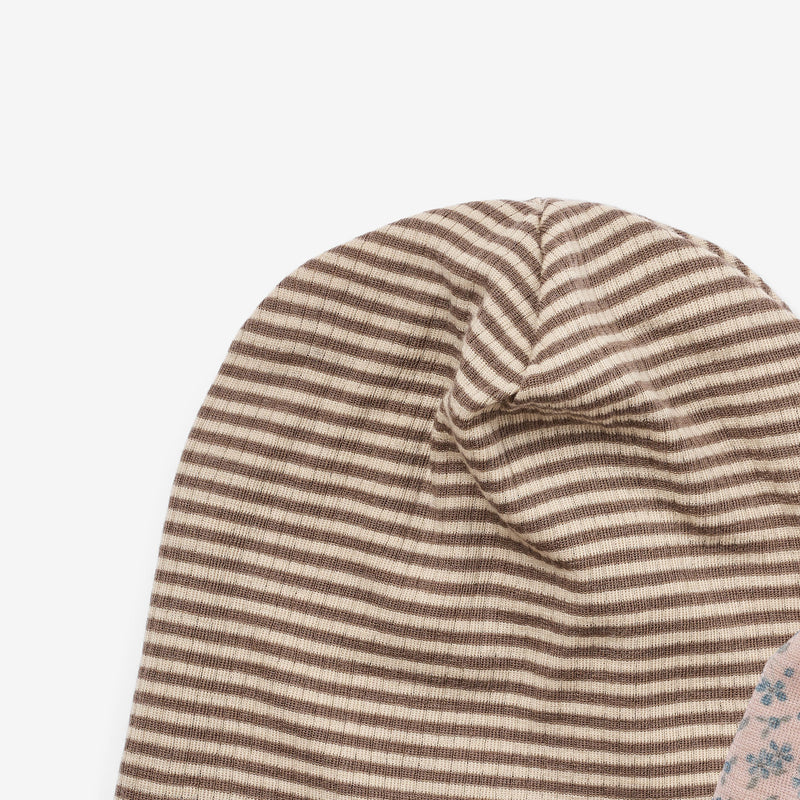 Wheat Wool 2 Wool Hat Emo Accessory 1481 blue flowers