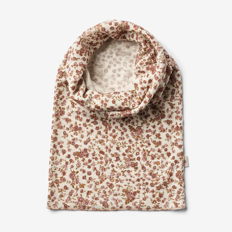 Wheat Wool 2 Wool Neckwarmer Arta Acc 2475 rose flowers