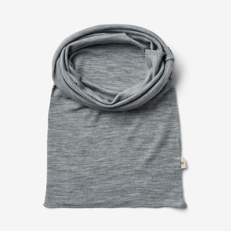 Wheat Wool 2 Wool Neckwarmer Arta Accessory 0224 melange grey