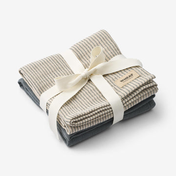 Wheat Main 2 pk Muslin Kaya Accessory 1460 stormy weather