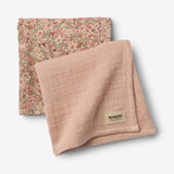 Wheat Main 2 pk Muslin Kaya Accessory 2032 rose dust