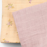 Wheat Main 2 pk Muslin Kaya Accessory 9631 barely apricot