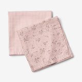 Wheat Main 2 pk Muslin Kaya Accessory 1353 soft lilac flowers