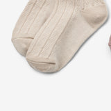 Wheat Main 2 pk Wool Lace Socks Nora Socks/Tights 1135 dry rose