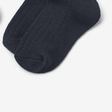 Wheat Main 2 pk Wool Rib Socks Vilde Socks/Tights 1432 navy