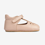 Wheat Footwear Adele Mary Jane Indoor Shoe | Baby Indoor Shoes 9009 beige rose