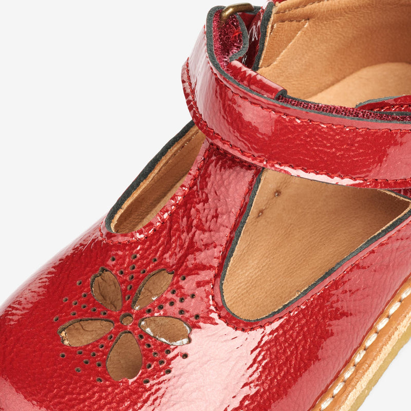 Wheat Footwear Asta Mary Jane Prewalker | Baby Prewalkers 2072 red