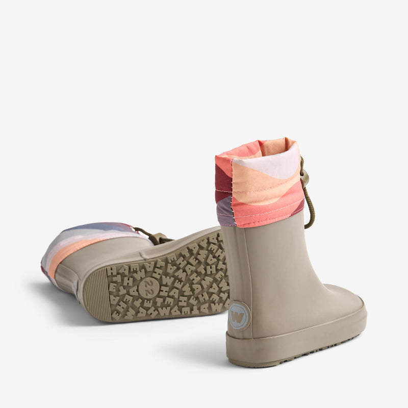 Wheat Footwear Barefoot Rubber Boot Zerro Rubber Boot 0099 grey stone