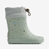 Wheat Footwear Barefoot Rubber Boot Zerro Rubber Boot 9602 light flint letters