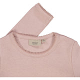 Wheat Main Basic Girl T-Shirt LS Jersey Tops and T-Shirts 2487 rose powder