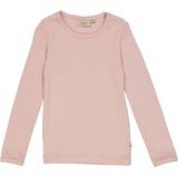 Wheat Main Basic Girl T-Shirt LS Jersey Tops and T-Shirts 2487 rose powder
