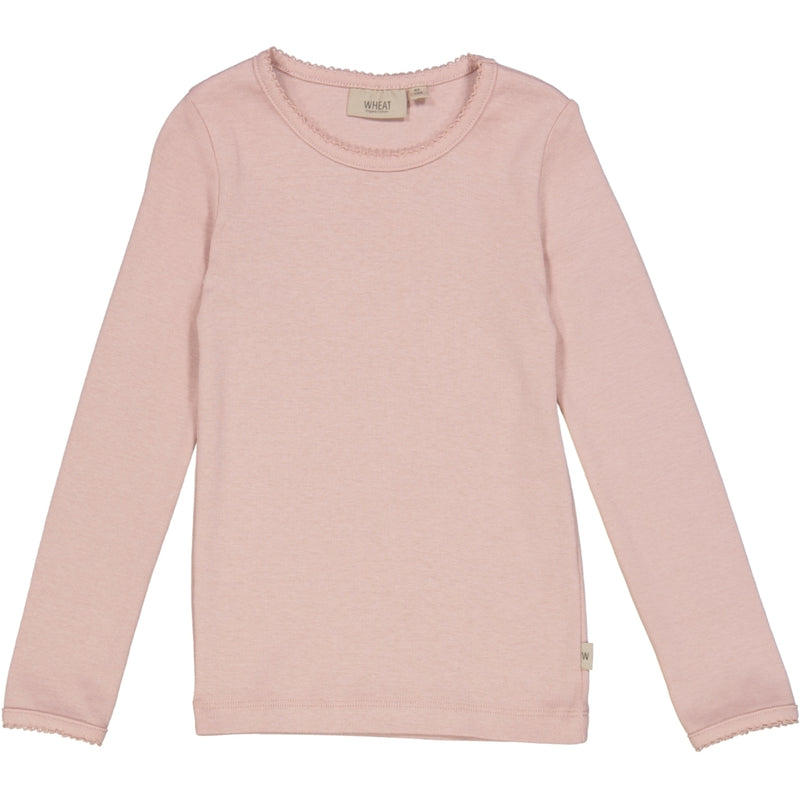 Wheat Main Basic Girl T-Shirt LS Jersey Tops and T-Shirts 2487 rose powder