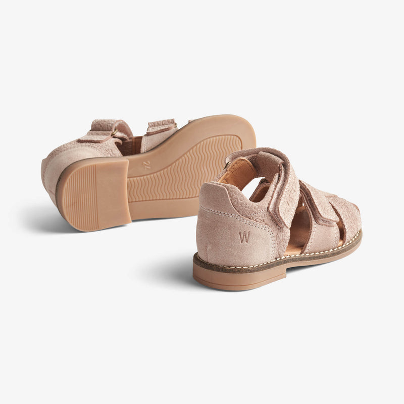 Wheat Footwear Bay Closed Toe Sandals 9009 beige rose