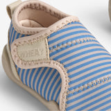 Wheat Footwear Beach Shoe Shawn Swimwear 9580 blue swim stripe