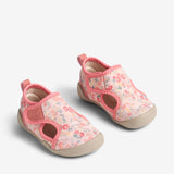 Wheat Footwear Beach Shoe Swirl Swimwear 2526 powder flowers and seashells