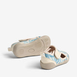 Wheat Footwear Beach Shoe Swirl Swimwear 2527 palm blue