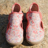 Wheat Footwear Beach Shoe Swirl Swimwear 9427 ivory flower meadow