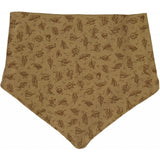 Wheat Main Bib Eden Acc 3205 khaki leaves