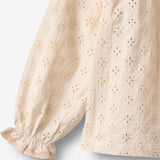 Wheat Main Blouse L/S Merle Blouse 3129 eggshell
