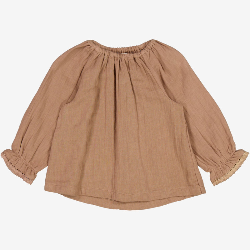 Wheat Main  Blouse Merle | Baby Shirts and Blouses 2035 mellow blush
