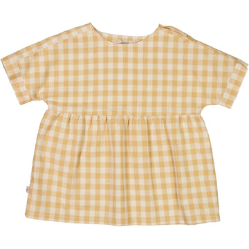 Wheat Main Blouse Vilma Shirts and Blouses 5087 taffy check