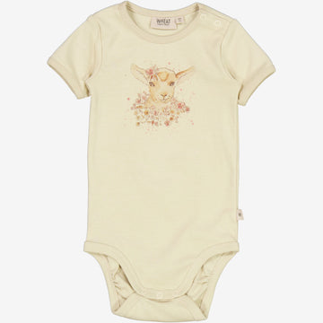 Wheat Main  Body Flower Lamb SS Underwear/Bodies 3186 clam